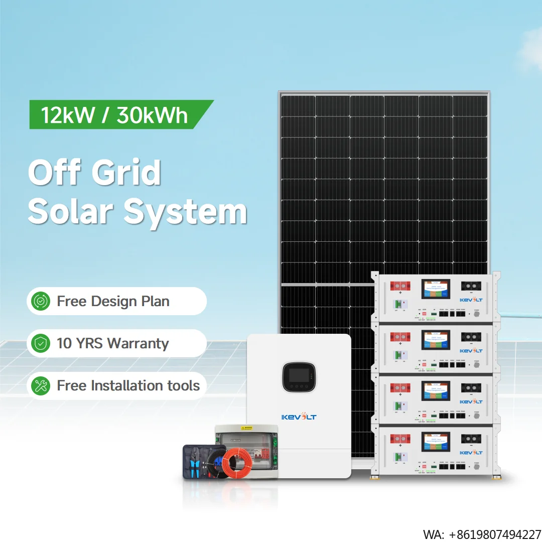 Residential 5kW 10kW 12kW Solar Systems Complete Kit 8kW 15kW 20kW  High Conversion Rate  110/220V Hybrid Solar System