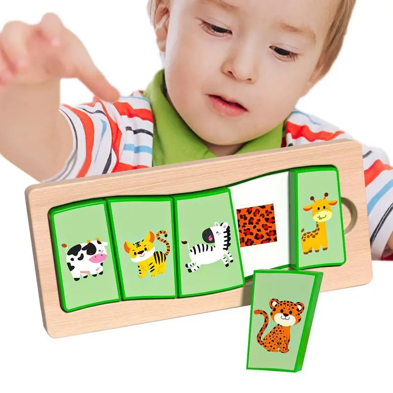 

Matching Puzzle Board Brain Teaser Puzzle Game Travel Matching Puzzle Board Educational Interactive Matching Puzzle Toy for Kids