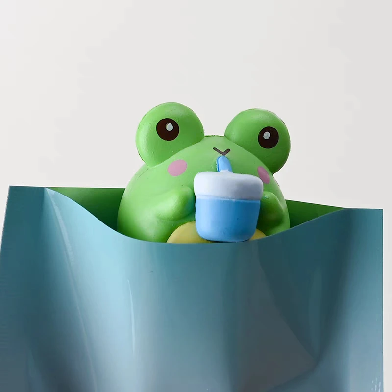 Micro Landscape Creative Summer Little Frog Doll Moss Gardening Decoration Accessories Desktop Miniature Ornament
