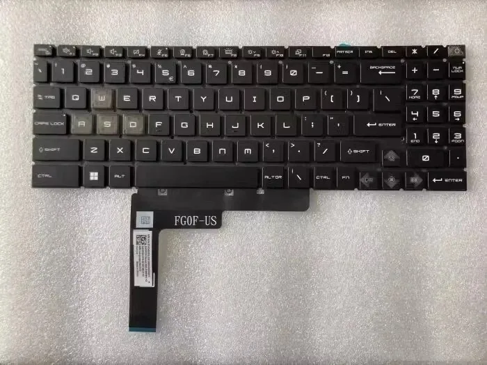 

New for MSI Crosshair 15 B12UEZ/B12UGSZ 17 B11UE MS-1585 MS-1583 US Backlit Keyboard