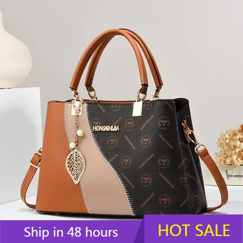 

Classic Retro Women'S Handbag Fashionable Versatile Shoulder Bag High-Quality Casual Crossbody Bag Commuting Tote Bag Women