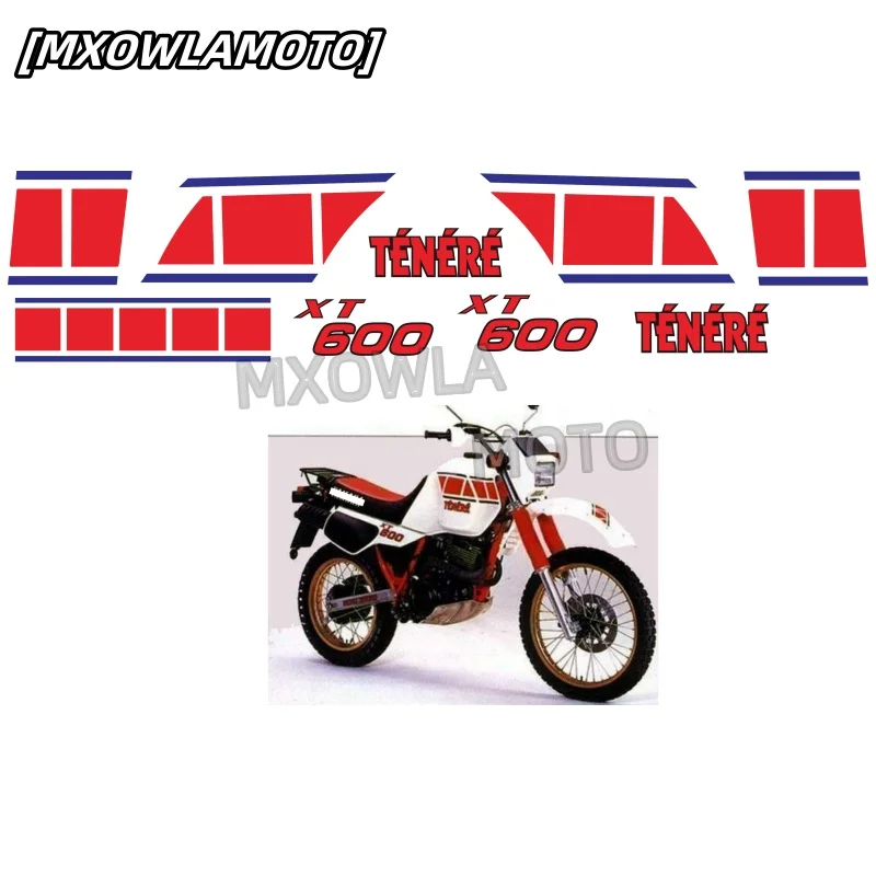 

Fit for XTZ 600 Fairing Sticker Kit Applique Motorcycle Sticker Racing Sticker accessoires moto