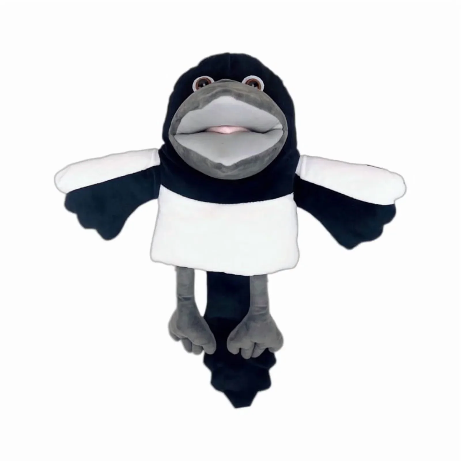 22cm Steve and Maggie Plush Doll Cute Magpie Crow Soft Stuffed Animal Toy Kawaii Cartoon Character Fan Collection Gift