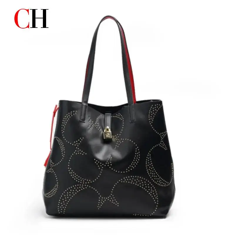 

CHCH женские сумки на ремне Элитный бренд Высокое качество модельер обычная большая новая женская модная сумка премиум-класса