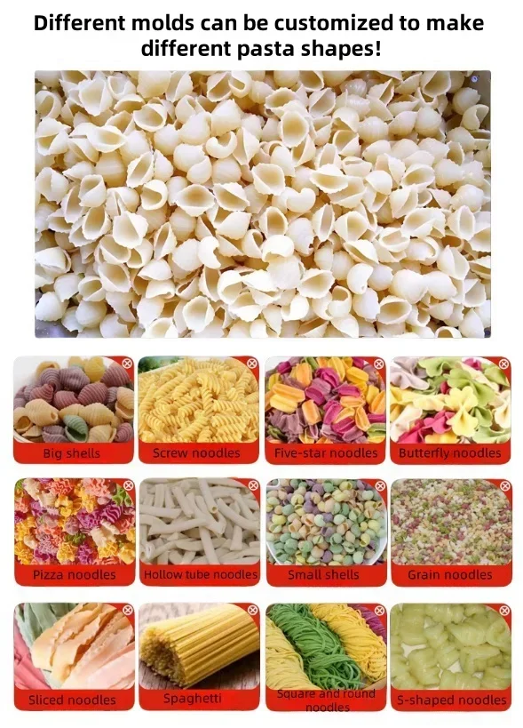 NP Brand Small-pasta-making-machine Fully Automatic Pasta Making Machine Price Long Pasta Machine