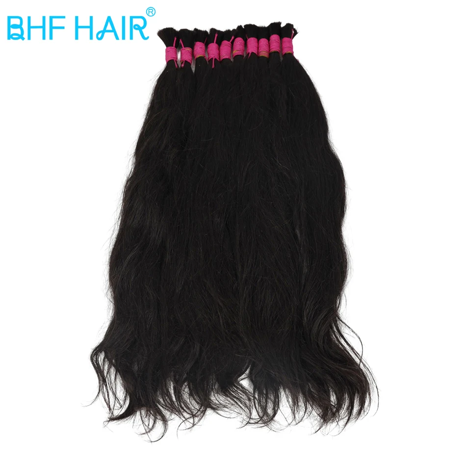 Original Human Hair Bulk For Braiding Raw Human Virgin Hair Unprocessed Cuticle Aligned Hair No Weft Vietnamese Bulk Hair