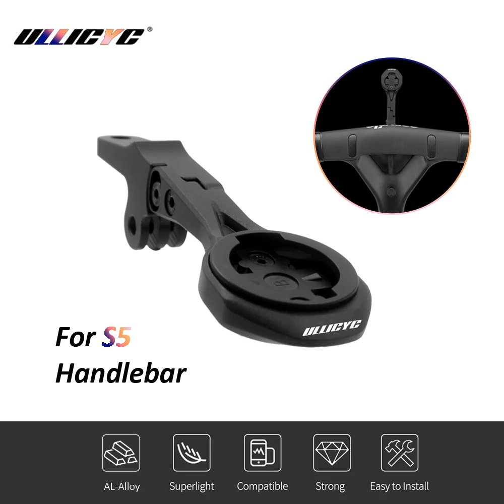 

For Cervelo S5 Aerobar Integrated Handlebar Aluminum Alloy Bike Computer Mount Compatible With Gopro/GPS/Garmin/Bryton/Wahoo