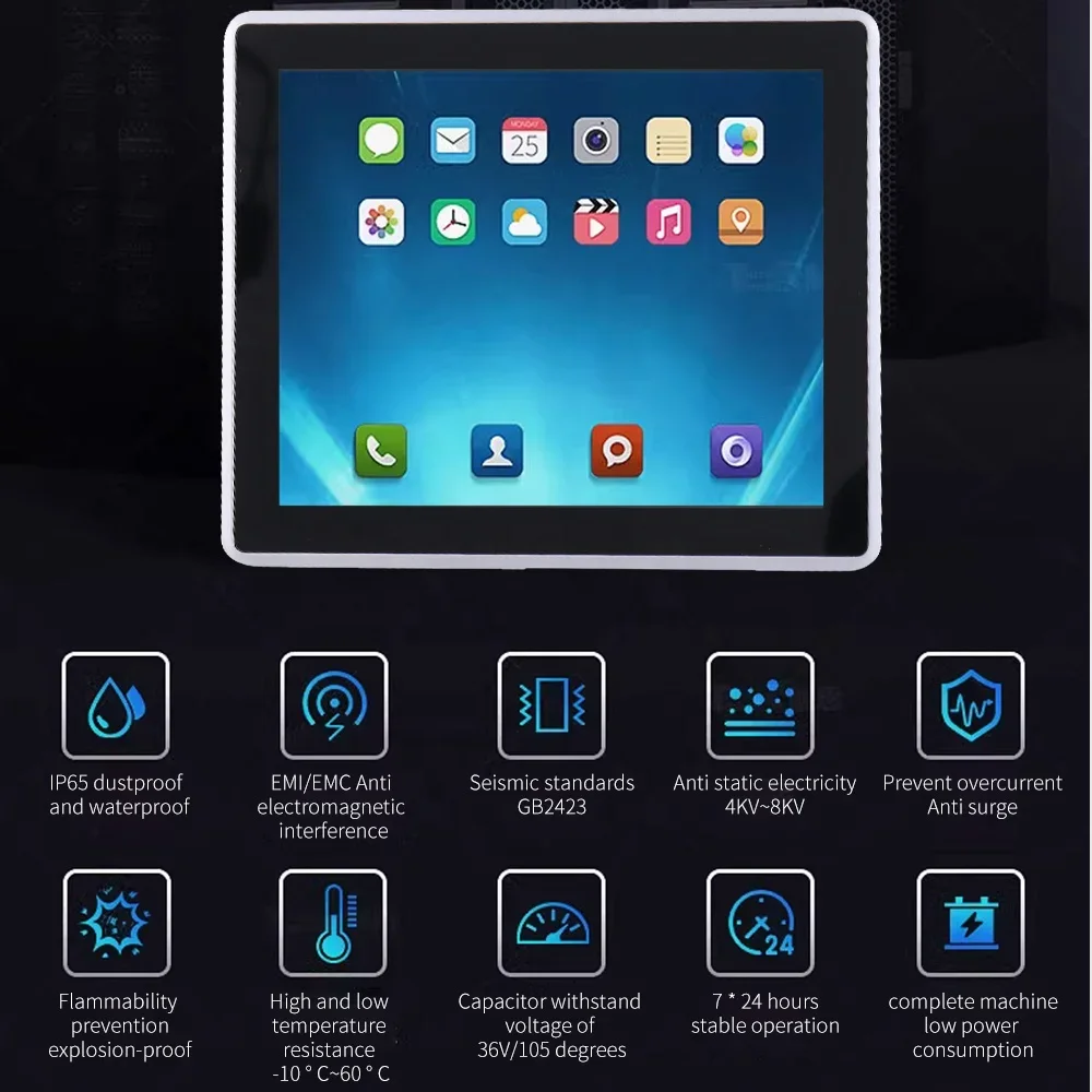 High quality and cheap all-in-one PC fully fit embedded computer industrial touch screen PC