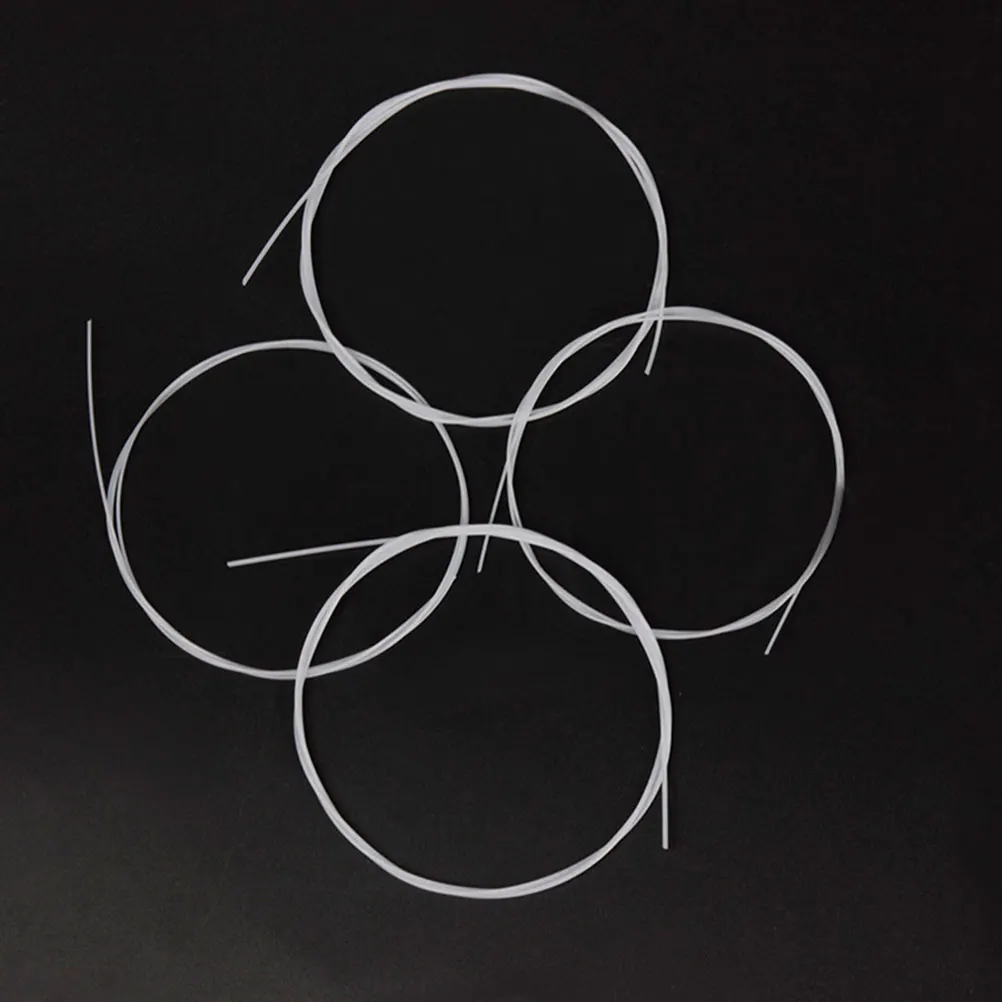 

Clear Nylon Ukulele String Durable Replacement Musical String Part for Ukulele Clear Tone Nylon Strings Musical Instrument Parts