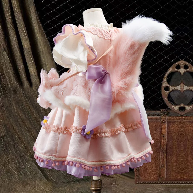 2024 New Disney LinaBell Lolita Girls\' Princess Dress Stylish Children\'s Birthday Princess Dress Halloween Cosplay Costume