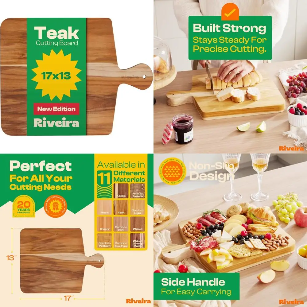 

Деревянная разделочная доска из тикового дерева для гурманов - кухонные декоративные разделочные доски из натурального тикового дерева для поваров