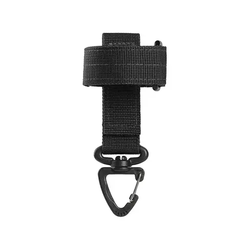 Mountaineering Buckle Outdoor Keychain Tactical Gear Clip Keeper Pouch Belt Gloves Rope Holder Military Hook Camping