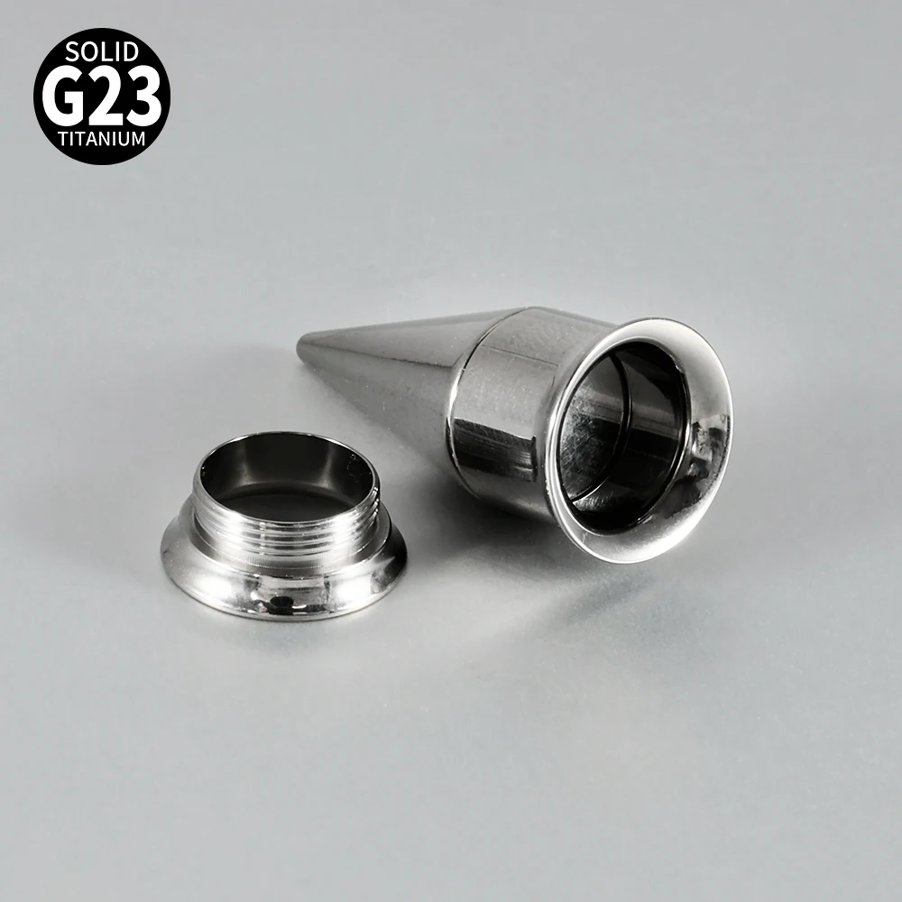 3pcs G23 Titanium Ear Taper Kit, Body Piercing Expander Set