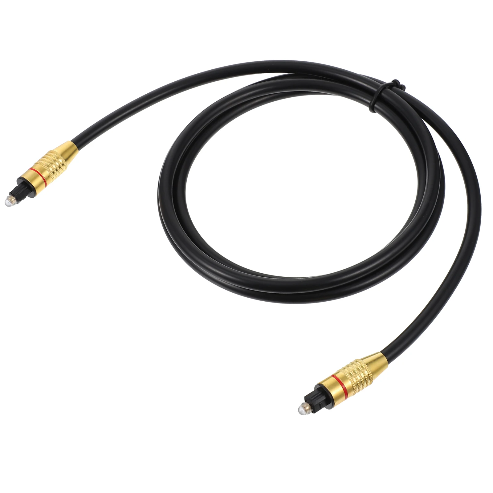 

1 Audio Spdif Plated Ultra Aux Wire Square Mouth Low Loss Core Fiber Rich Sound Optical Cable