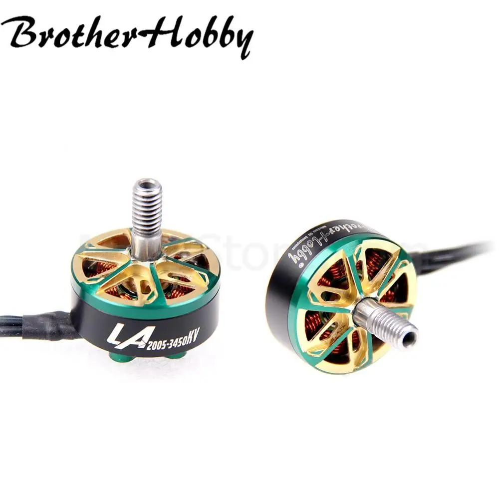 

Brotherhobby LA 2005 1450KV / 2450KV / 2800KV / 3450KV 4-6S Brushless Motor for FPV Racing Drone and FPV MultiRotor&Quandcptor