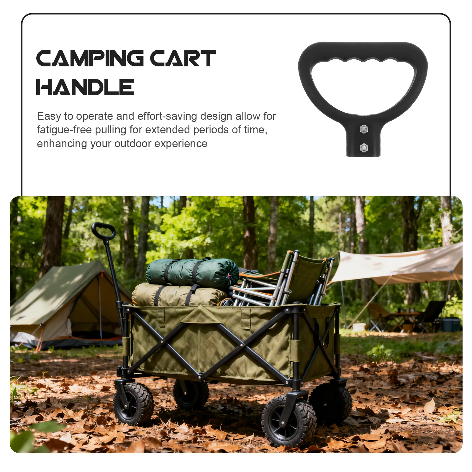 Wagon Handle Bar Replacement F - огляд і ціна Outdoor Camping Trolley