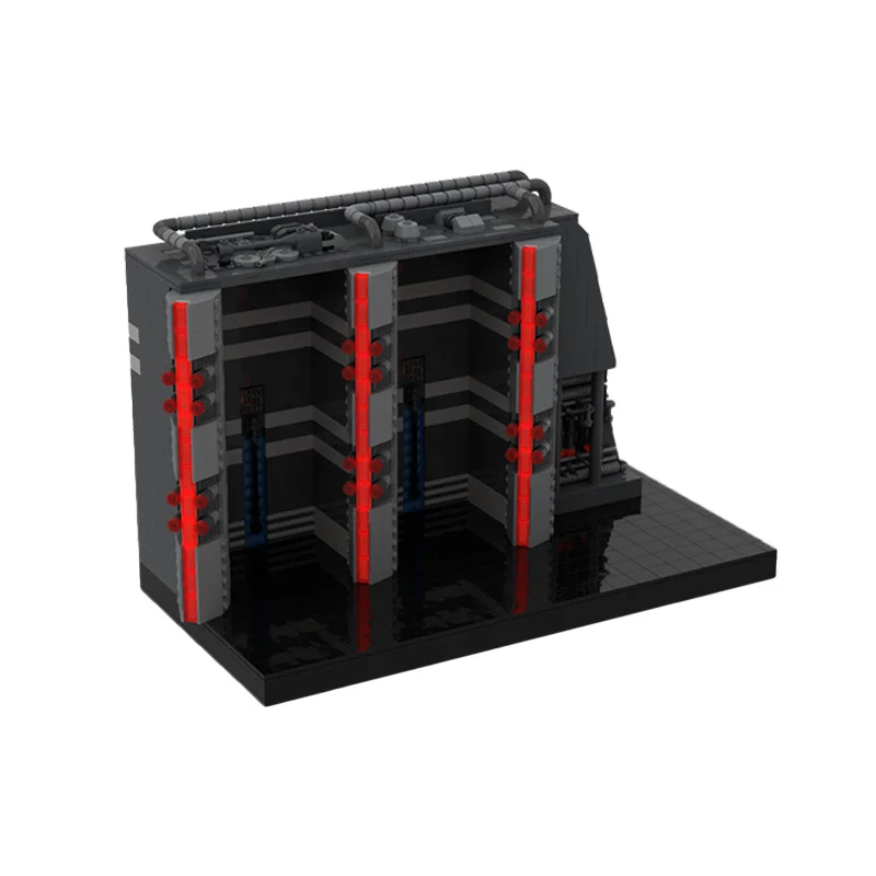 مجموعة بناء SW-LaserGate مكونة من 1736 قطعة، نموذج مخصص للبناء المعياري، مكعبات بناء للأطفال، تصميم إبداعي، لعبة DIY، هدية عيد الميلاد