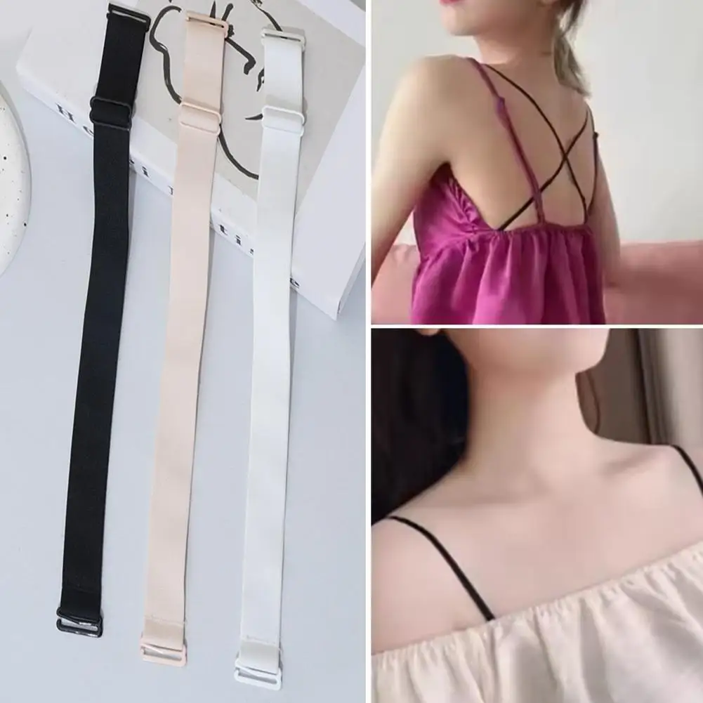 調節可能なブラストラップ 調節可能な滑り止めブラストラップ 交換用セット 女性用 弾性ショルダーストラップ 下着スリップ用