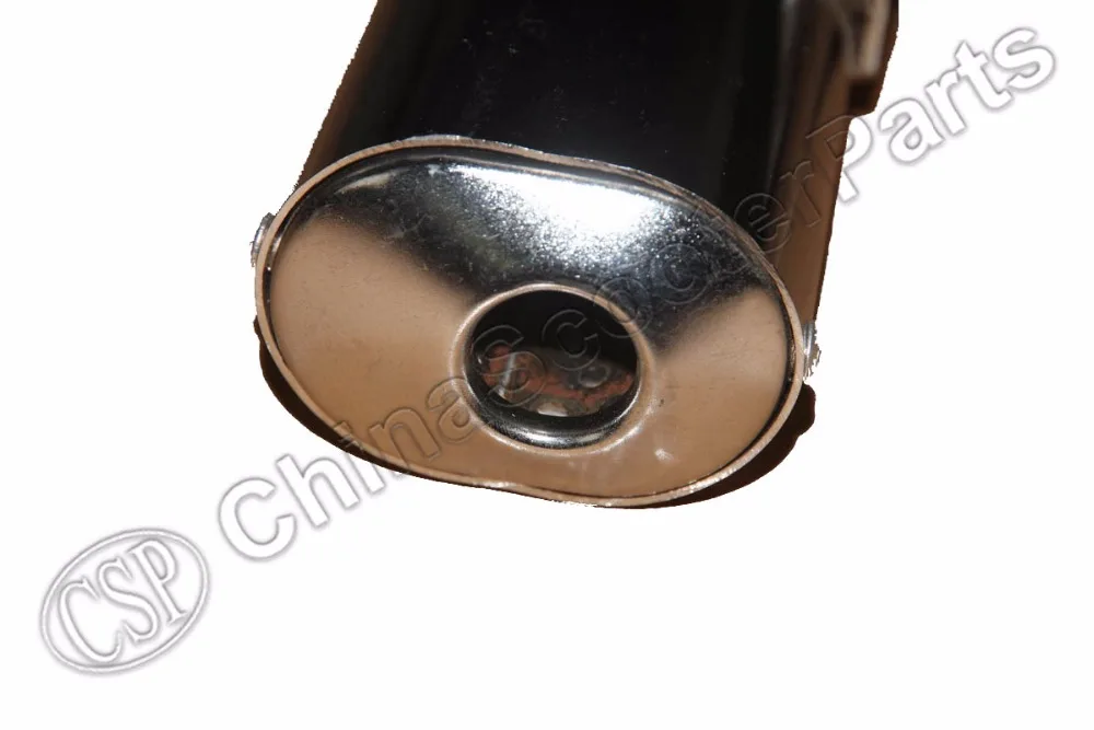 Silencer Muffler Pipe For 50 Exhaust System Junior Senior Mini SX PRO LC SILVER