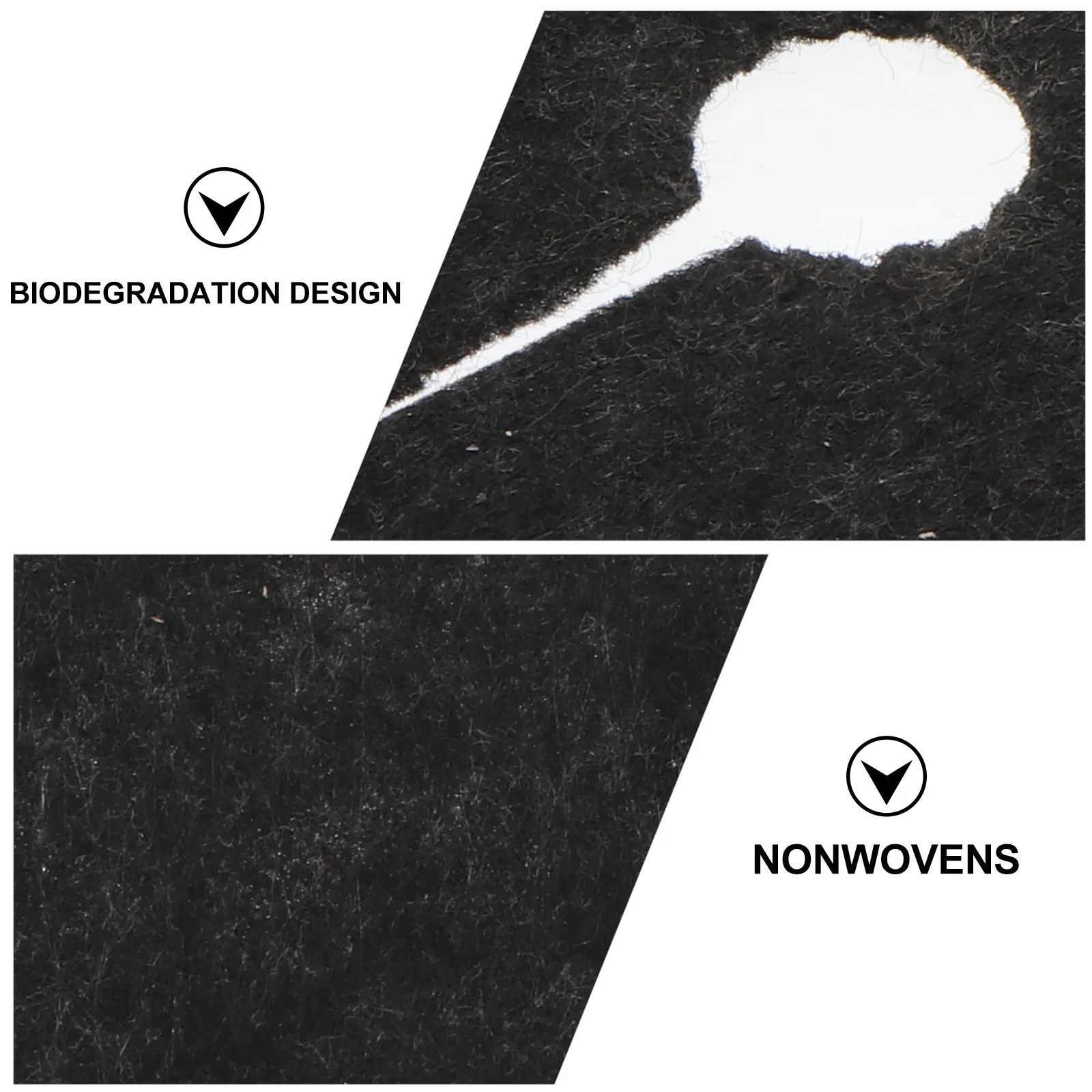 قماش إزالة الأعشاب الضارة المستديرة 10 20 قطعة حلقة المهاد للحديقة قابلة للتحلل حاجز الاعشاب البستان غطاء أرضي من القماش غير المنسوج للنباتات