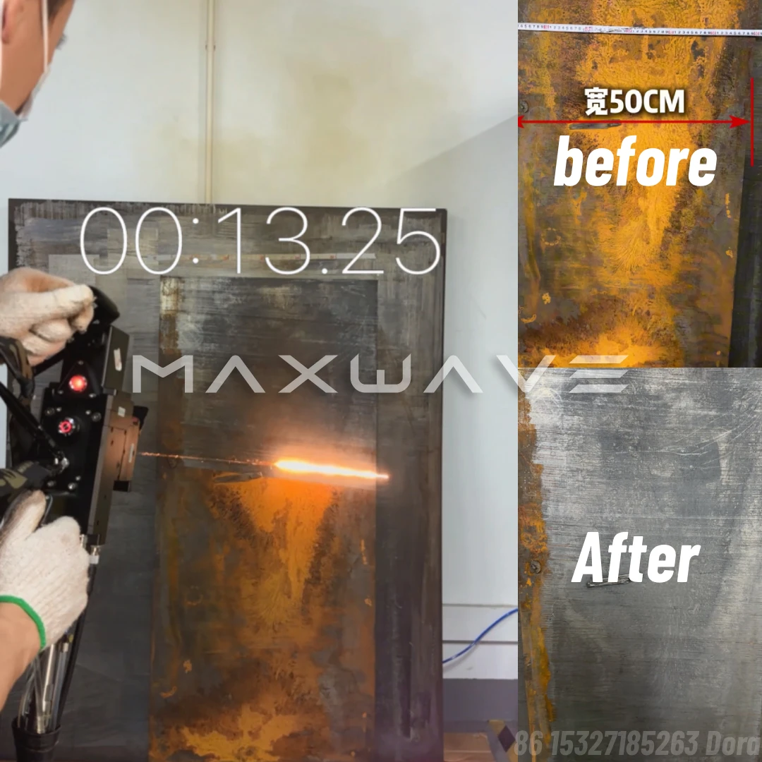 Multi mode Laser Rust Cleaning Equipment, Ideal for Removing Oxidation & Coatings from Machinery, Wheels & Automotive Parts