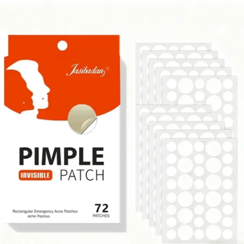 Hydrocolloïde onzichtbare waterdichte anti-acne-pleisters Waterdichte en ademende puistjespleisters met salicylzuur