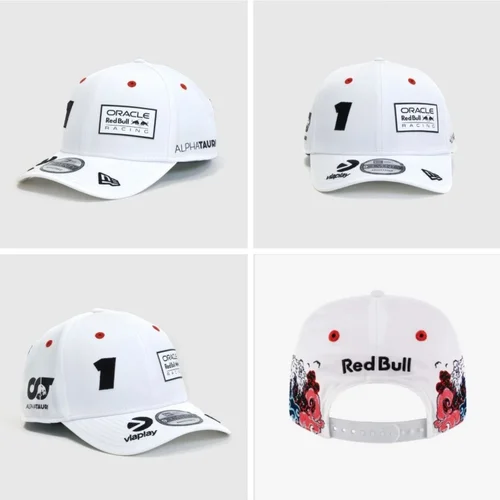 2025 Nuevo sombrero de malla Red Bull bordado Red Bull gorra de béisbol para hombres y mujeres al aire libre sombrero multifuncional Red Bull Racing Hat