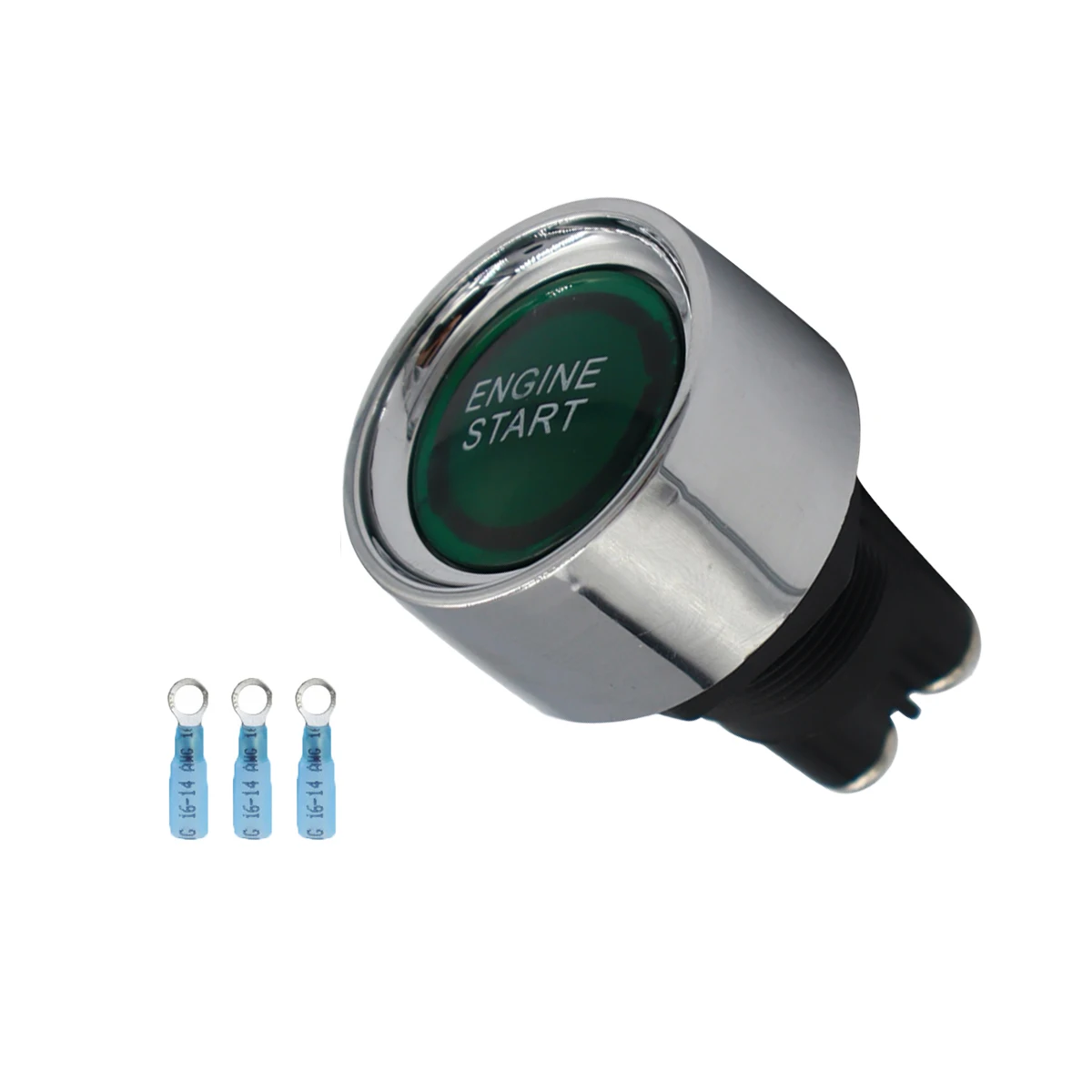 50A start button switch with terminal car engine start button ignition switch DC 12V 24V momentary switch