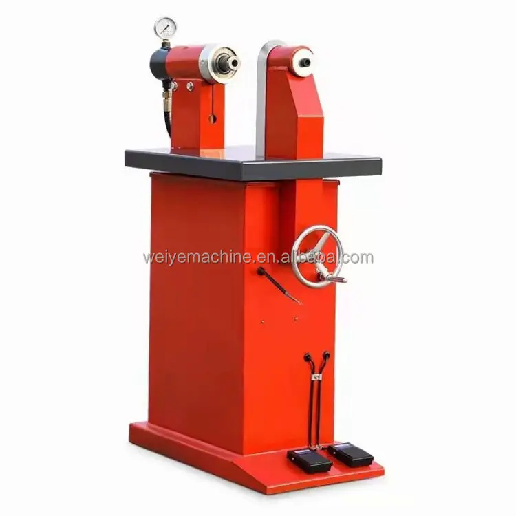 

Heavy-Duty Horizontal Brake Lining Riveter With Large Work Table Electric Hydraulic Riveting Machine For Brake Shoes
