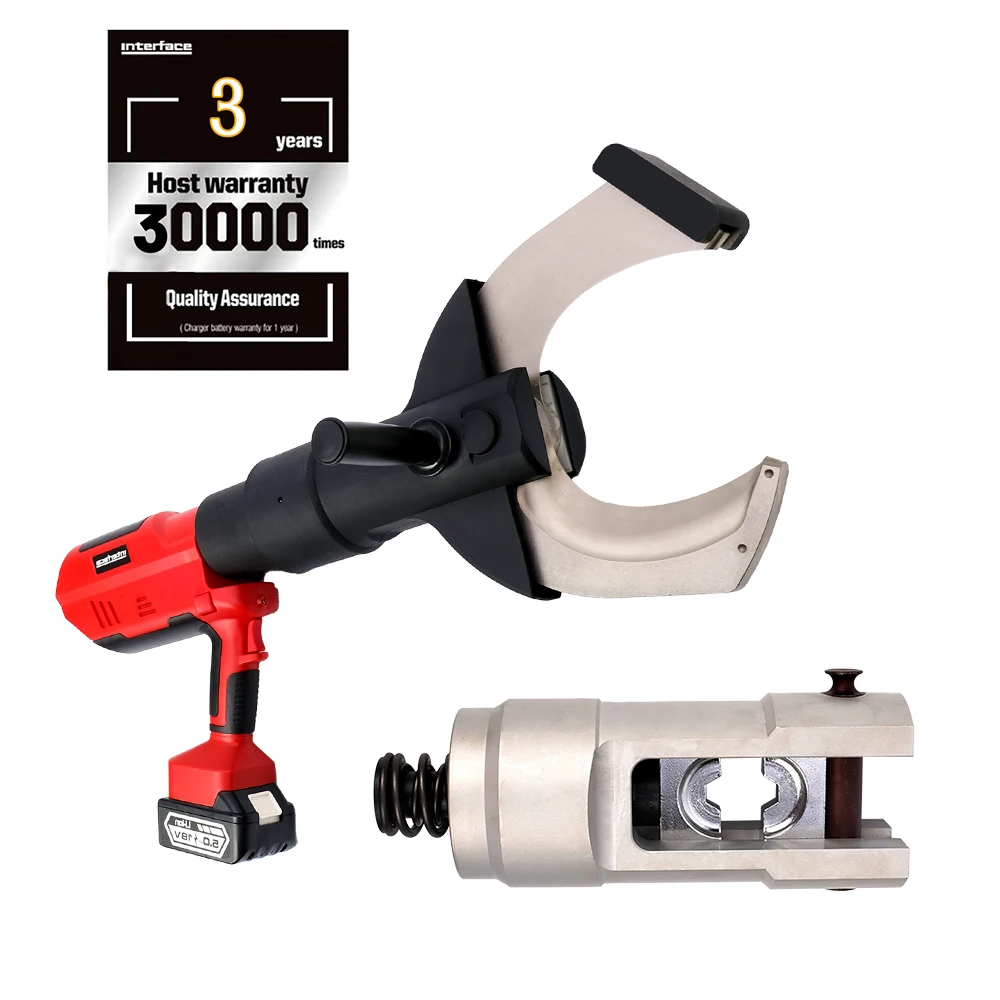 

2 in 1 Multifunctional Cordless Crimping Tool Electric Crimper Cable Cutting Tool