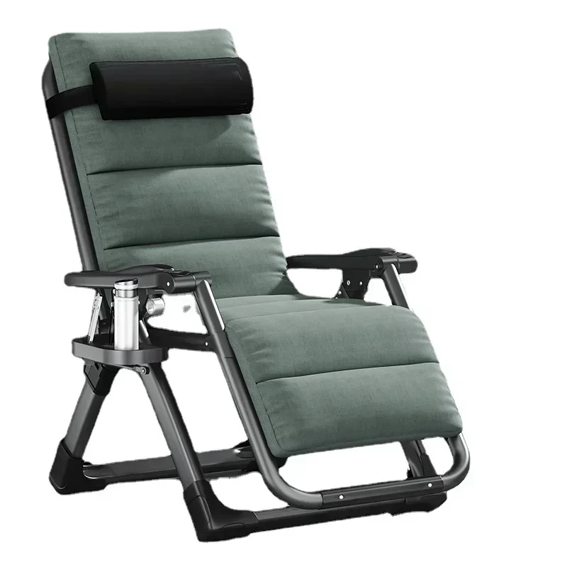 

ZMulti-function Elderly Recliner Chair Nap Folding Balcony Recliner Armchair Thickened Backrest Individual Recliner ArmchaiS