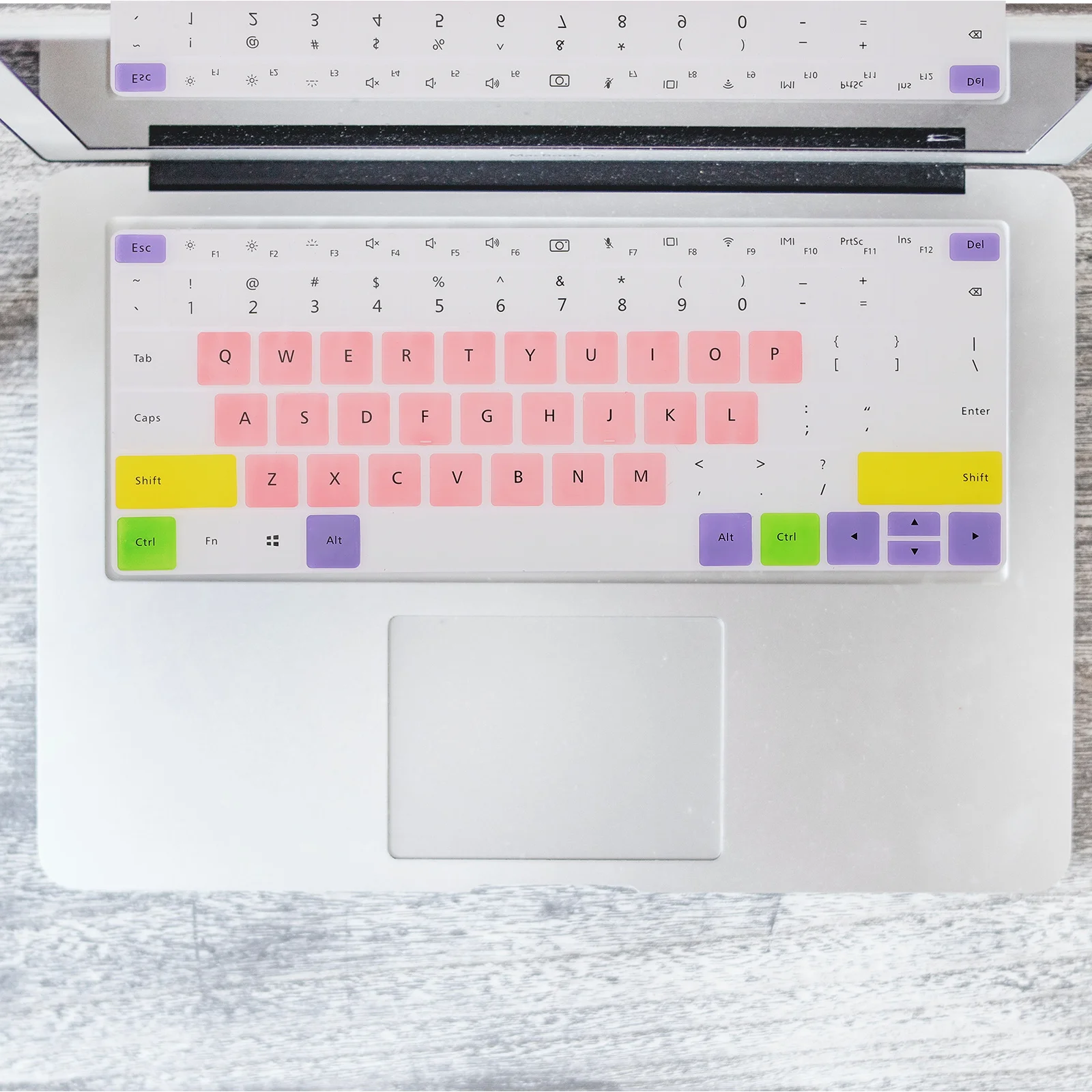 

Silicone Keyboard Protector Ultra-Thin Removable Keyboard Cover for Laptop Dustproof Water-Proof Cover Notebook Protective Skin