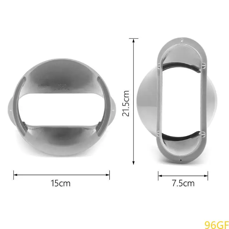 Аксессуары для окон для кондиционирования воздуха Соединитель выхлопного шланга Плоская насадка, фильтр