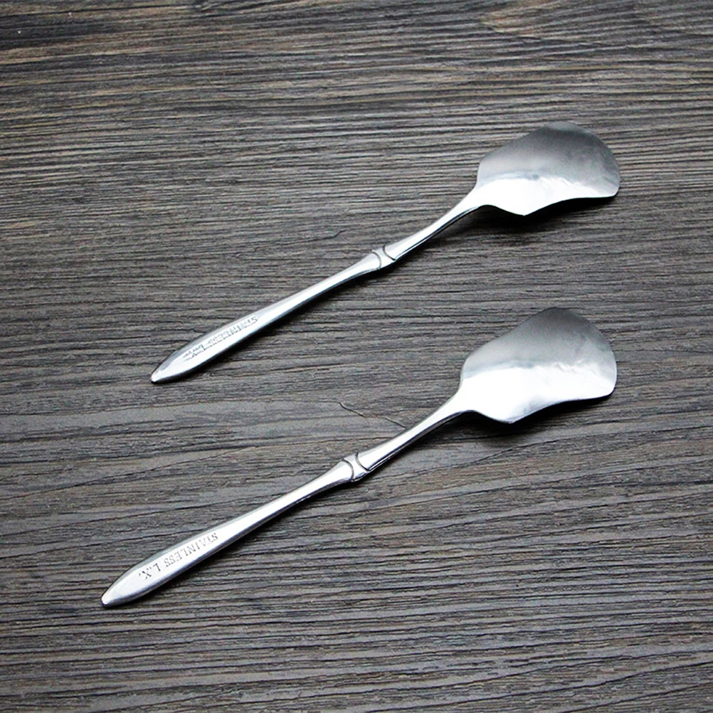 

Stainless Steel Long H Kitchen Tool for Coffee Tea Ice Cream Dessert Serving Scoop Cream Spoon Home