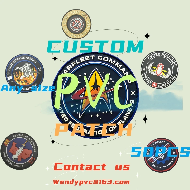 Customized Outdoor Clothing Pvc Patch Rubber Patch 3d Fluffy And Durable Pvc Patches Commonly Used For Outdoor Clothing