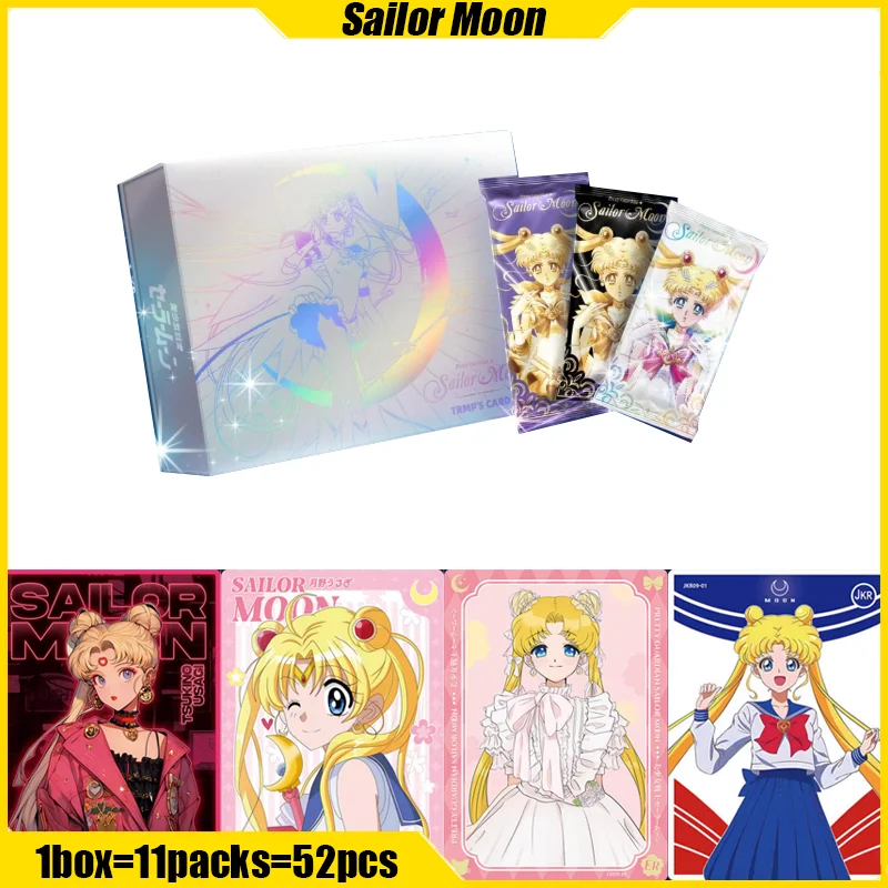 

TRMP'S CARD 3th Sailor Moon Cards Anime Collection Cards Mistery Box Board Games Toys Birthday Gifts for Boys and Girls