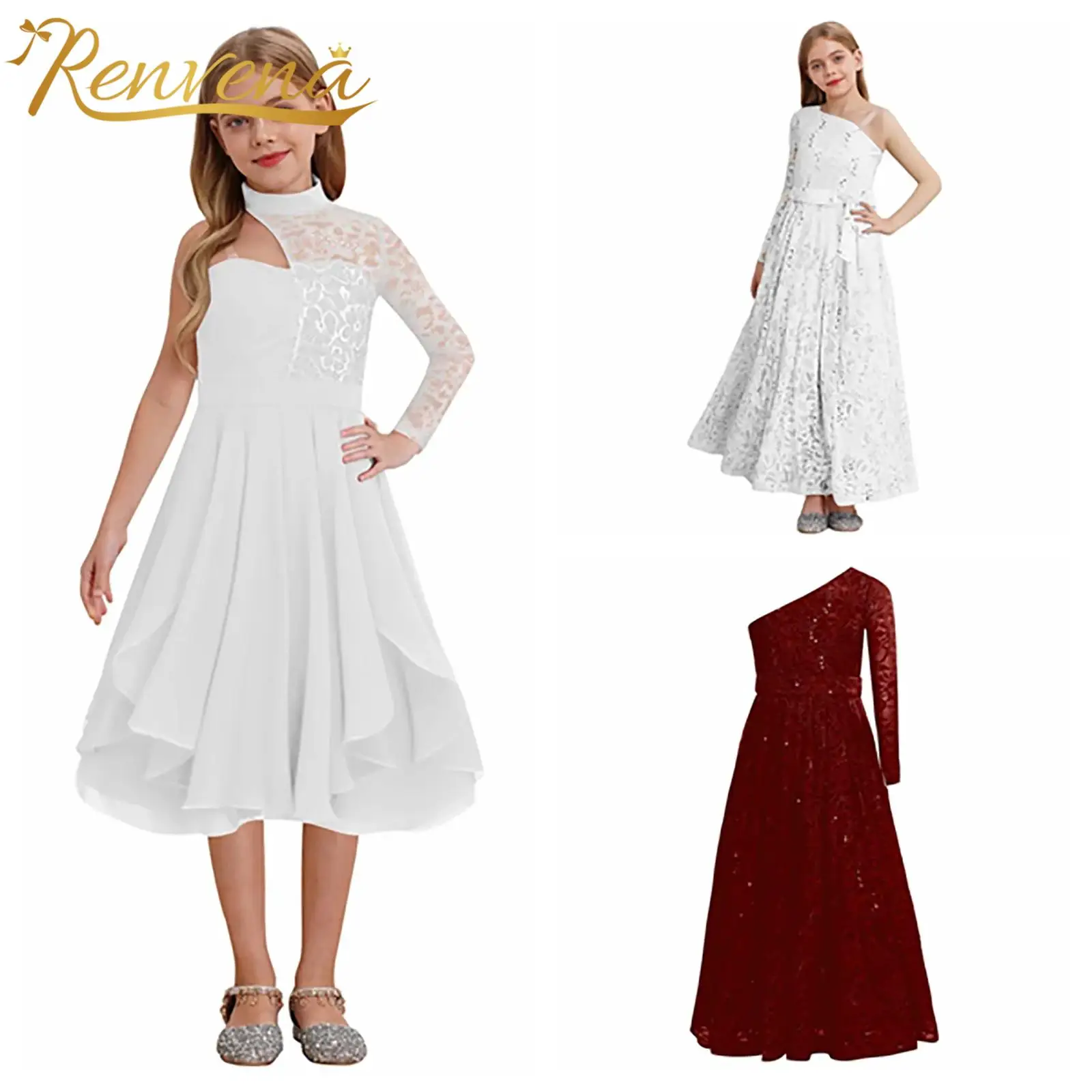 

Children Festive Dress for Girls 2025 Petites Filles Robes Girls' Special Occasion Dresses Birthday Christmas Princess Outfit