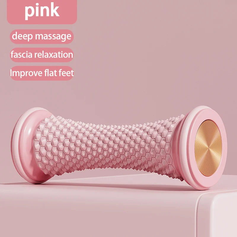 Voetmassager Massageroller Yoga Massagebal Plantar Fascia Roller Spierontspanning Verzorging Plastic Handmatige Voetmassagerollers