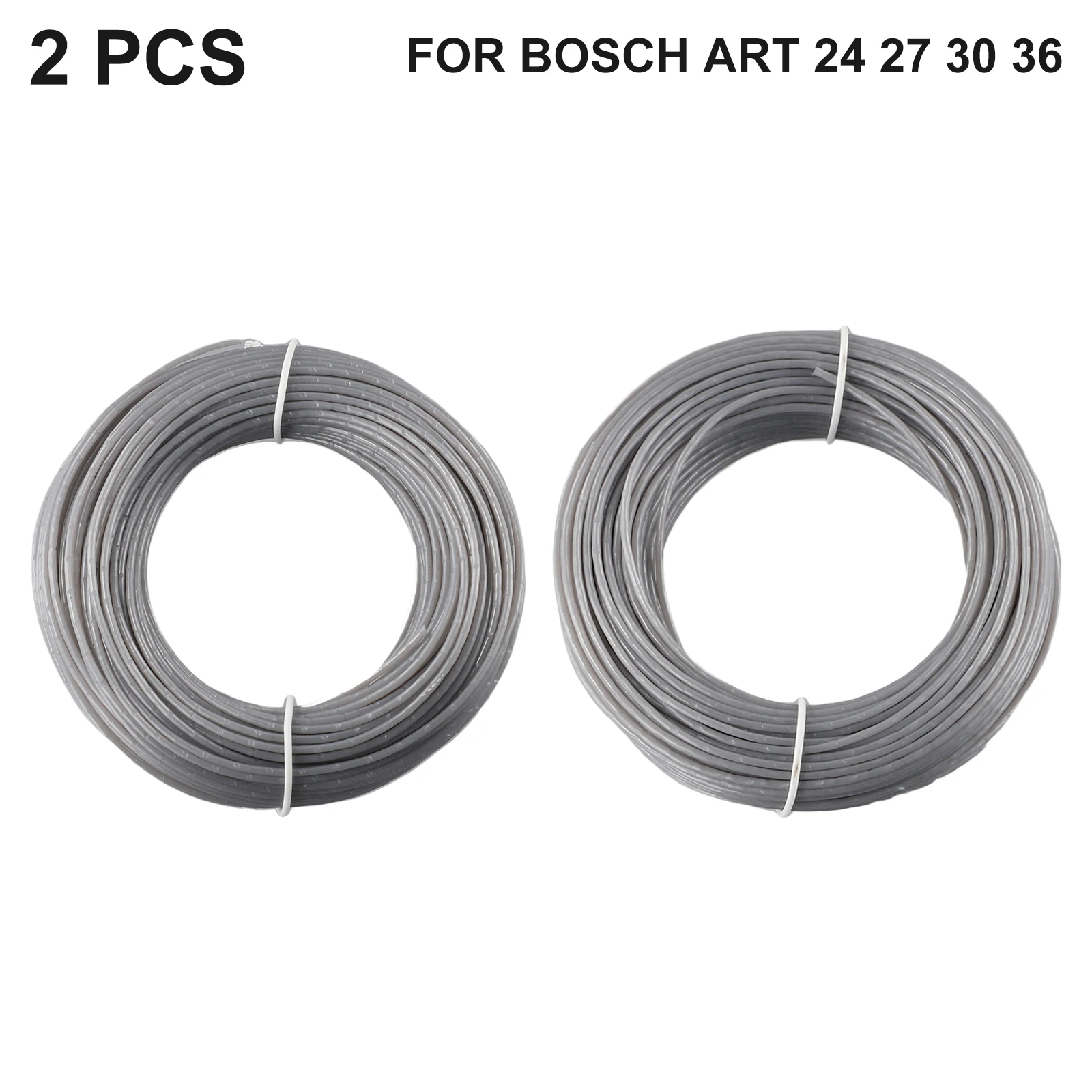 2pcs Strimmer Trimmer Line Spool For BOSCH ART 24 27 30 36 Li  48m 1.65mm F016800462 Durable The Real Color Of The Item May Be