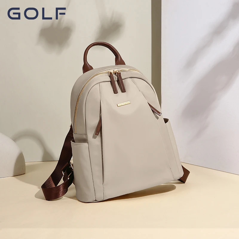 GOLF backpack for women, lightweight and large capacity student backpack, casual and fashionable travel backpack