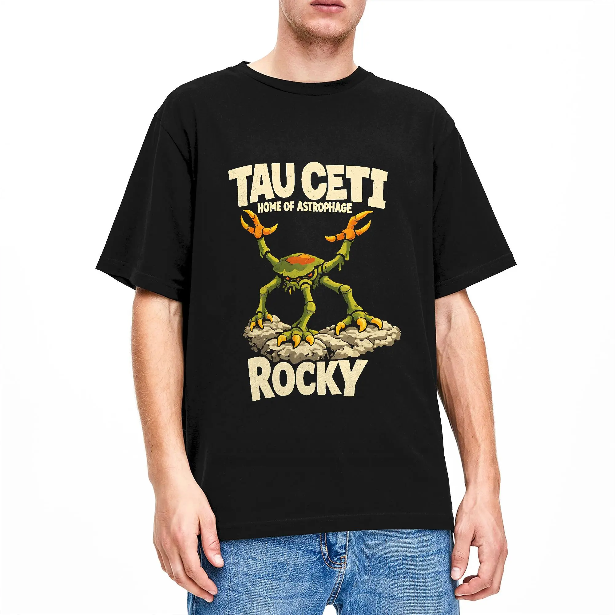 Project Tau Ceti Cotton T-Shirt For Man Summer  Streetwear T Shirts Comfortable Trending Tee Shirt Oversize Wholesale Clothing