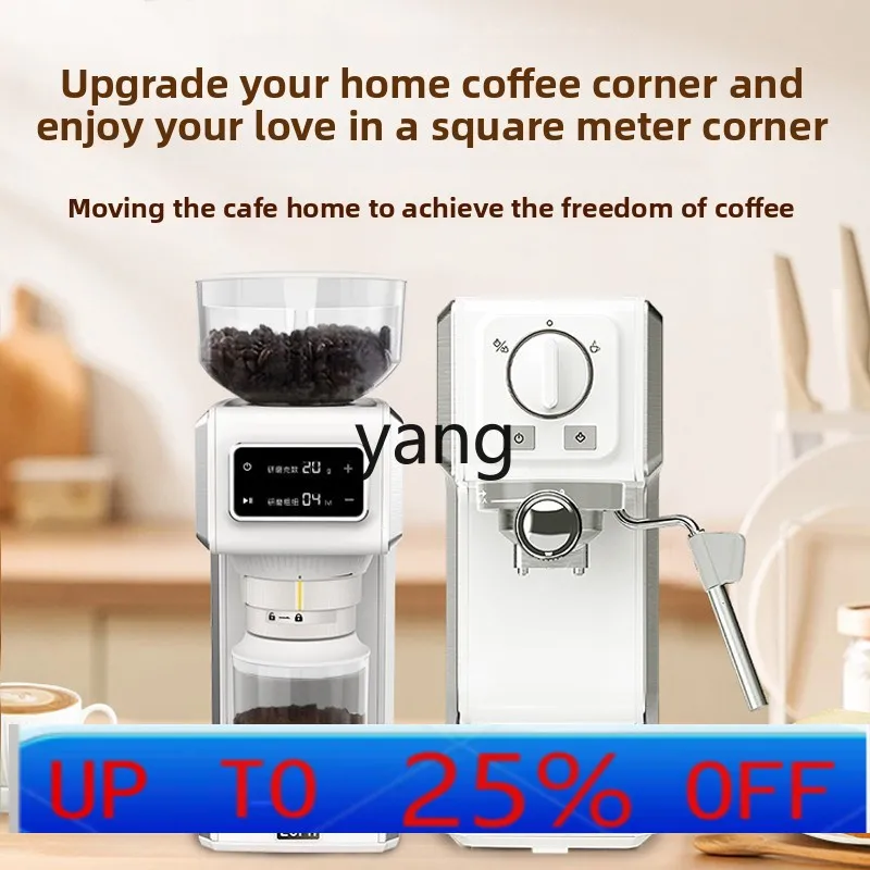 

CX Electric Bean Grinder Automatic Household Small Italian Hand Grinder