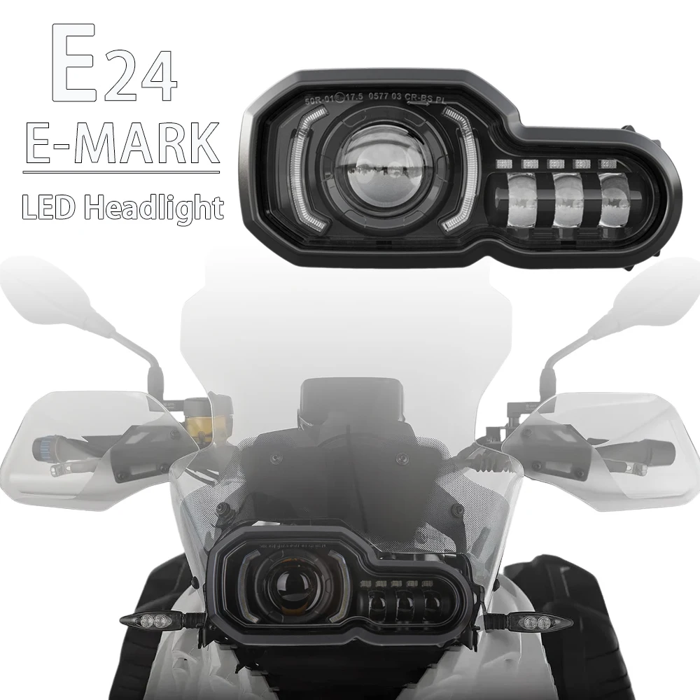 LED Headlight Headlamp For BMW F800GS F800R F700GS F650GS 2006-2018 F 800 R 700 650 GS  Motorrad Head Light  Lamp H7 Bulb