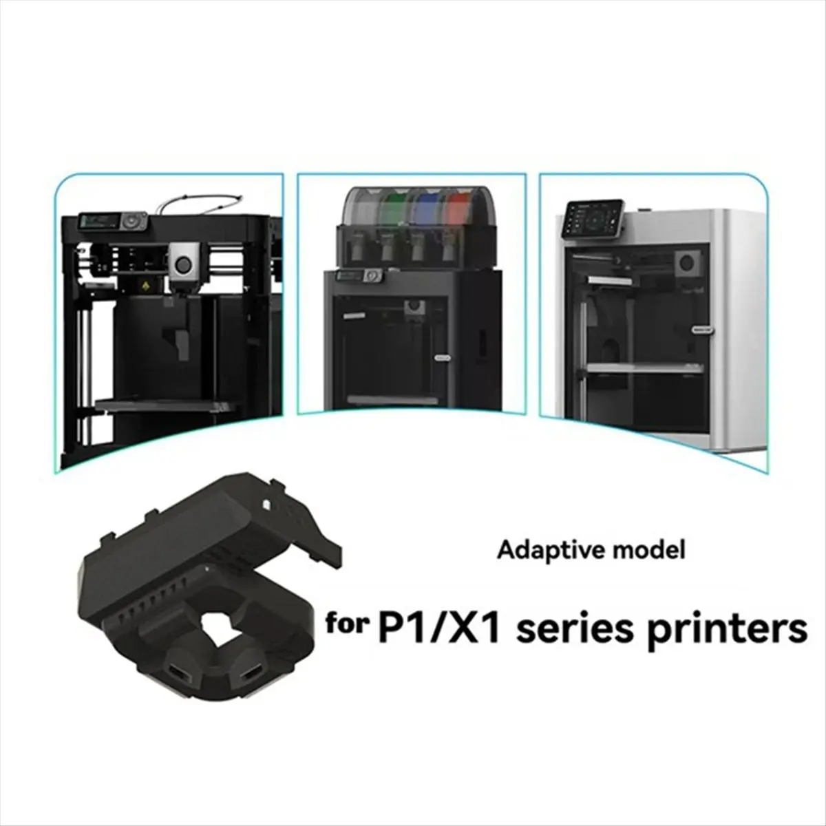 

(A75T) 2 шт. нейлоновые воздуховоды для охлаждения 3D-принтеров Bambu Lab P1P, X1, X1C