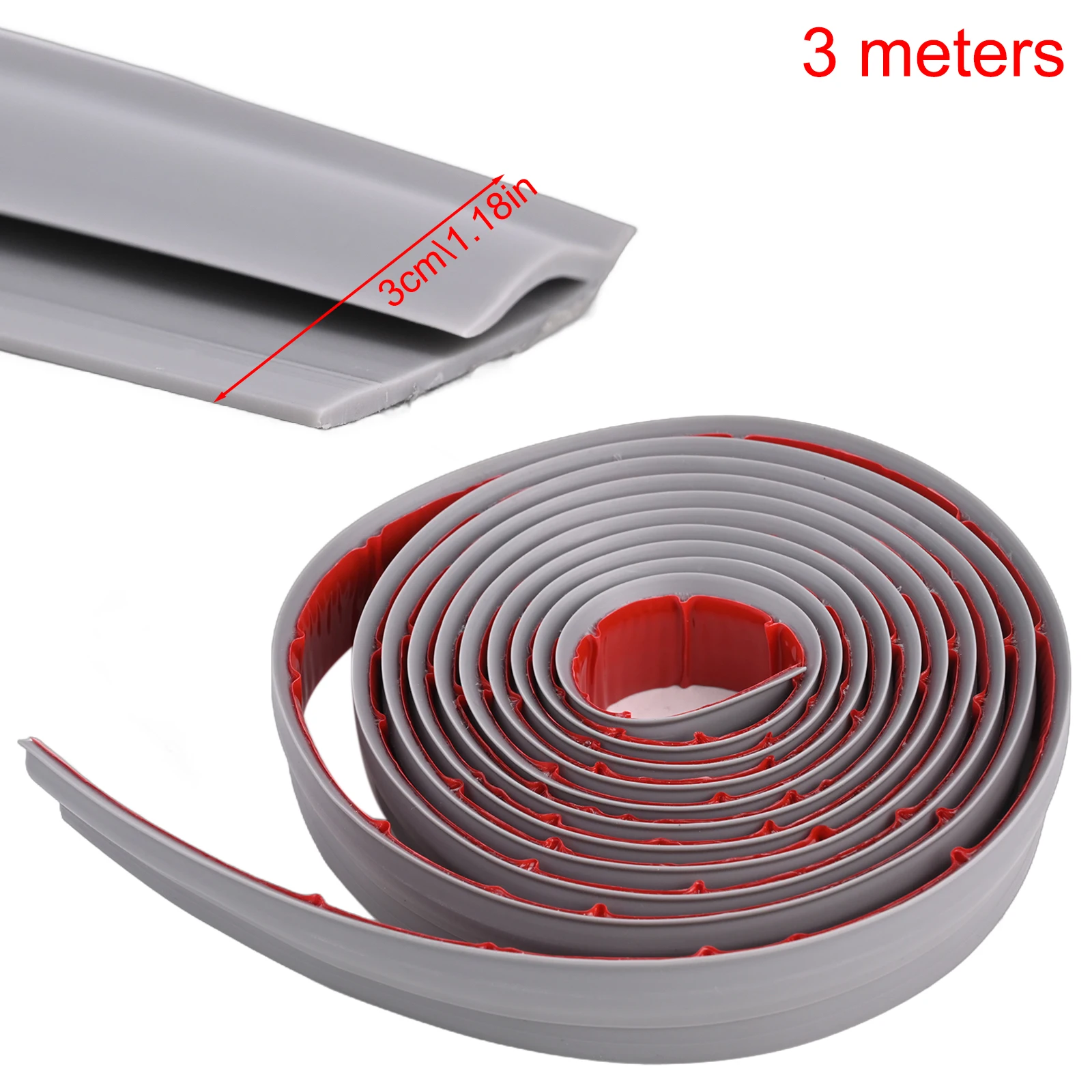 3 Meters Length Adhesive Carpet Edge Strip Carpet Threshold Strip Avoid Trips And Falls Eliminate Raised Portions