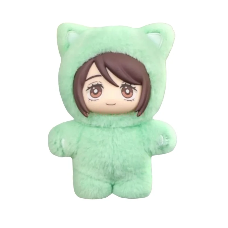 En Stock Jujutsu Kaisen 2 caja ciega oreja de gato Plushie serie figura de Anime decoración de habitación colección niños regalo de cumpleaños personalizado