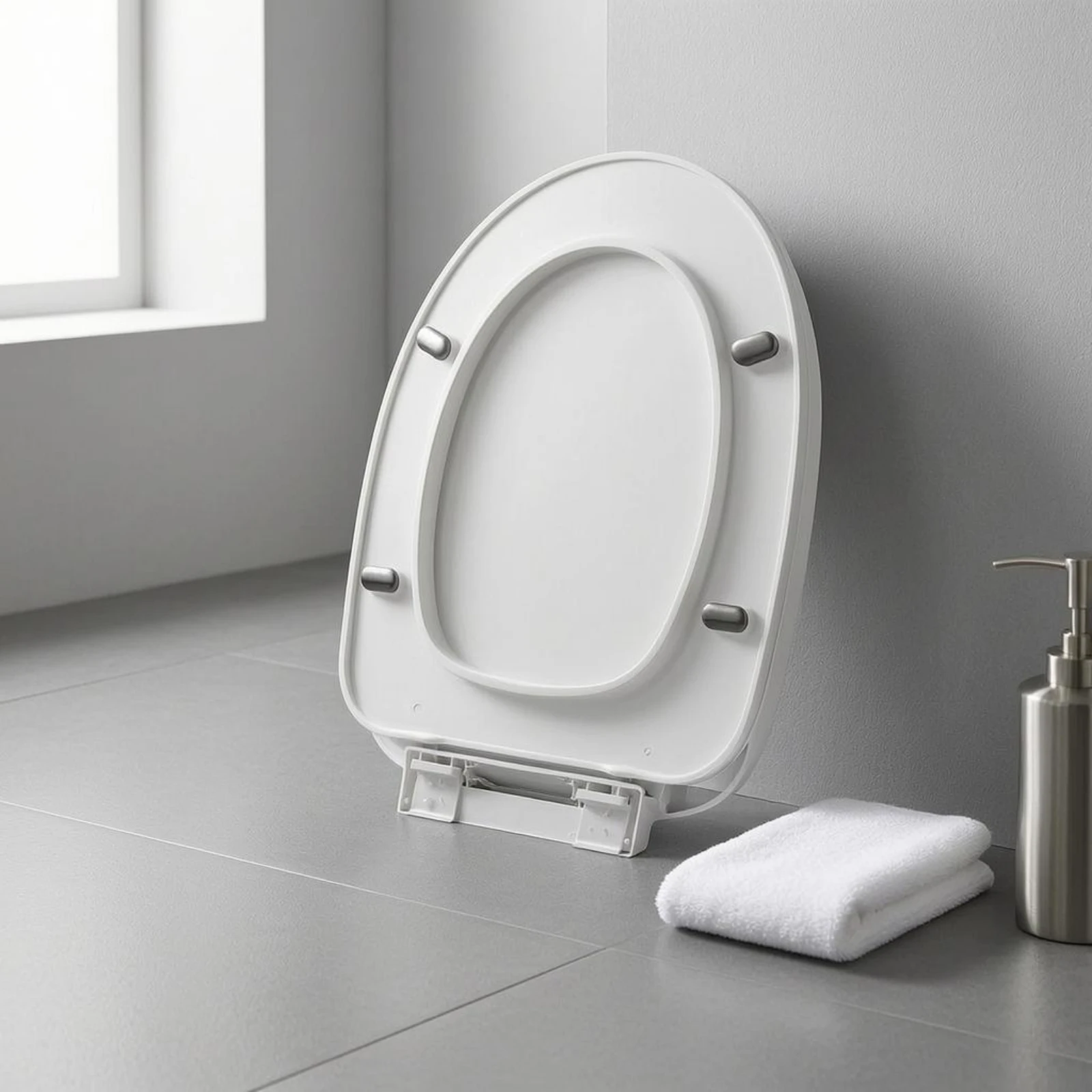 Abattant de toilettes en plast - Slow Close Toilet Seat Quick Release avis et prix