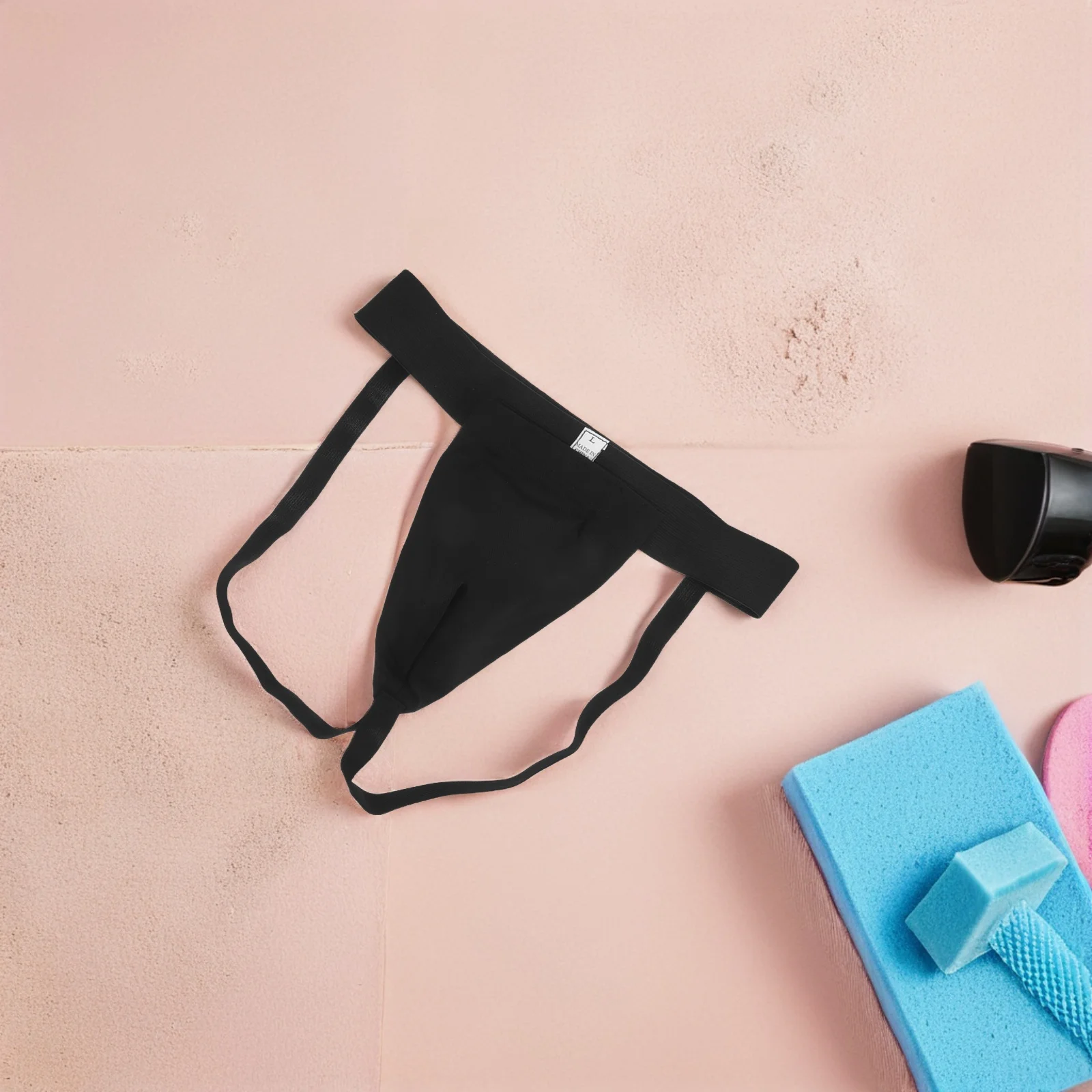 

1Set Athletic Groin Guard Mma Boxing Groin Protector Mens Elastic Cup for Football Hockey High Training