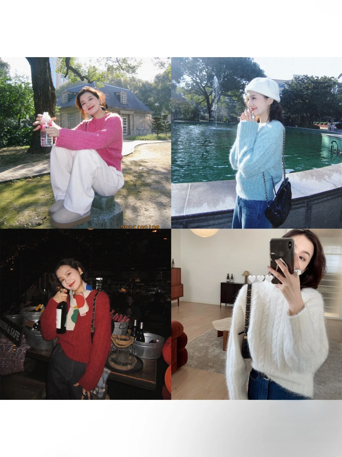 

Осенние надписи раннего цвета с яркими цветами и текстурами Свитер из альпаки с высоким соотношением и длинным воротником из полиэстера Све...