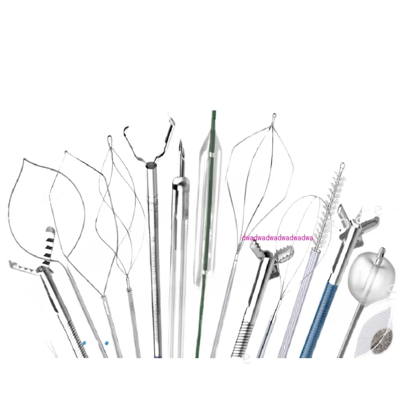 Bronchogastroscopy Foreign Body Forceps Endoscopic Body Forceps Net Pocket V-shaped Crocodile Foreign Body Removal